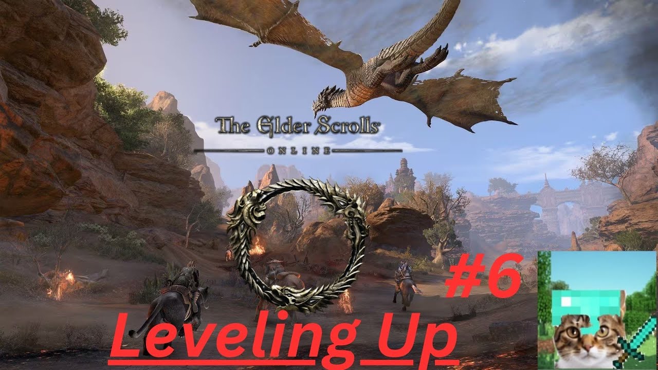 Leveling up in elder scrolls online: ESO stream #6