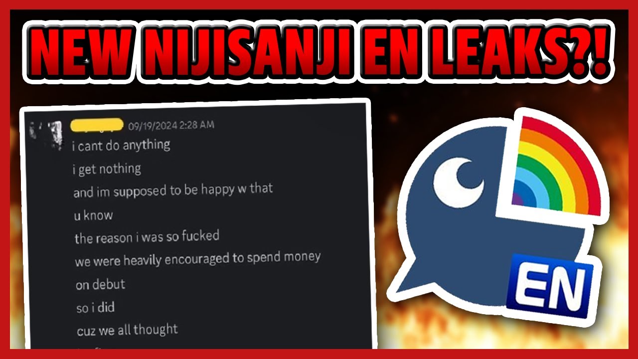 The Nijisanji Leaks Are Insane