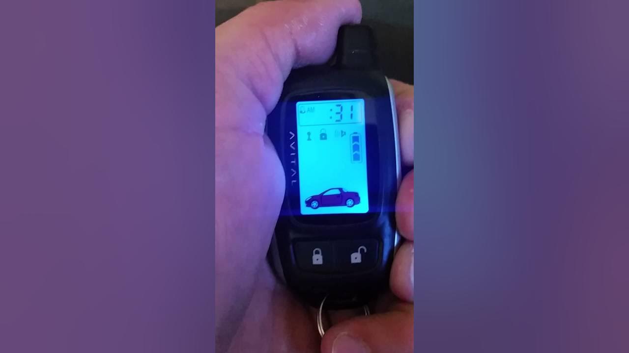 AVITAL REMOTE START FIX TIME - YouTube