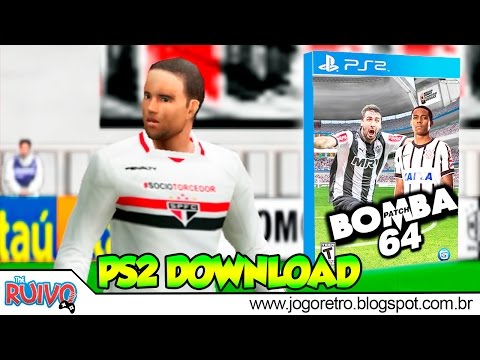 Bomba Patch 64 da GeoMatrix com Brasileirão 2015 no Playstation 2