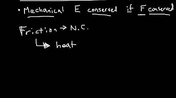 Chapter 8 - Conservation of Energy