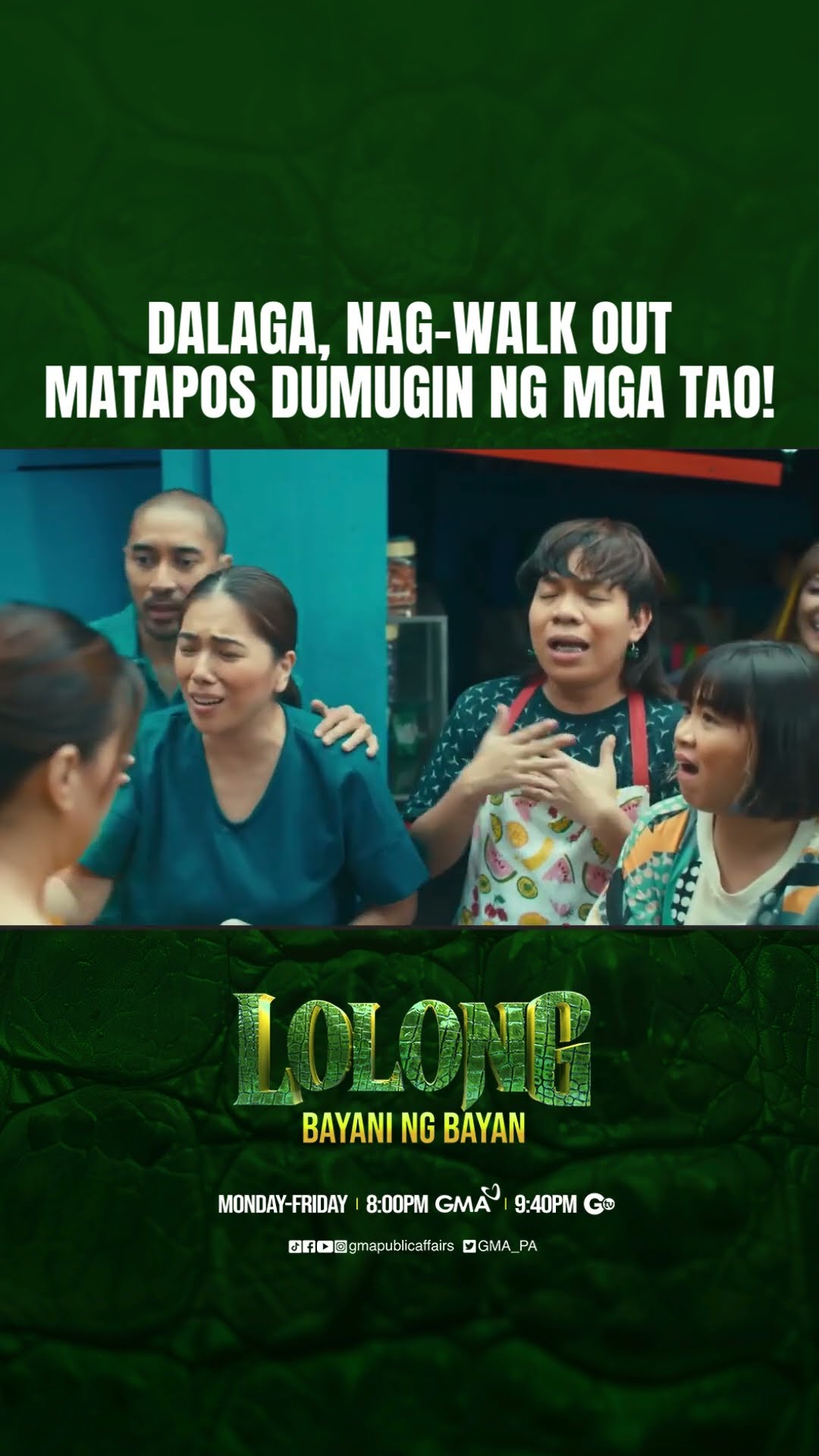 Dalaga, nag-walk out matapos dumugin ng mga tao!  | Lolong 2