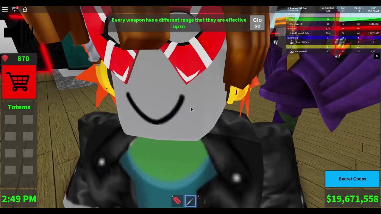 Roblox Blood Moon Tycoon part 4 Zombie titan and Link's Master Sword w