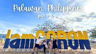 Coron Palawan Day 1 & 2 | Maquinit Hot Spring, Mt. Tapyas, Calauit Safari & Black Island