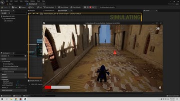 Unreal Engine Mini Games: Endless Runner (Part 16: Hit and Dead animations and reduce speed)
