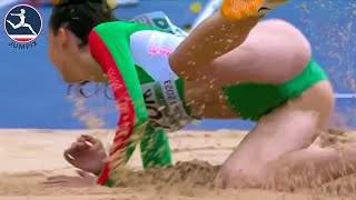 Unbelievable Womens Long Jumps! European Athletics. Highlights №151