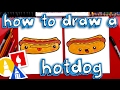 How To Draw A Funny Hot dog