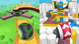 📛 Going Balls VS GyroSphere Trails, Rollance Balls, 3D Ball Rolling, Action Balls,Space Rolling Ball screenshot 5