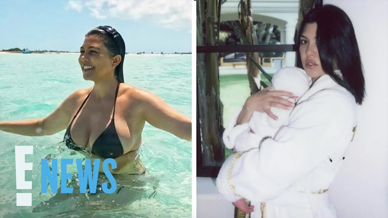 Kourtney Kardashian's Baby Rocky Makes Spring Break Debut