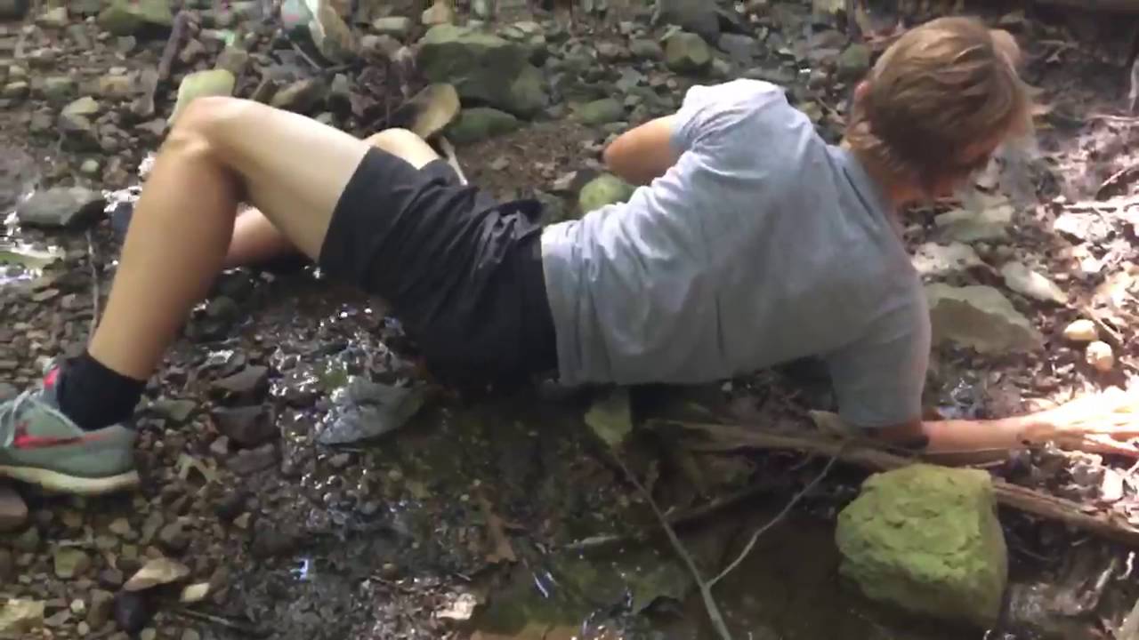 Kid falls off rope swing - YouTube