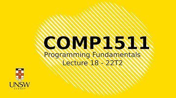 COMP1511 Week 10 Lecture 2 | Looking Forward