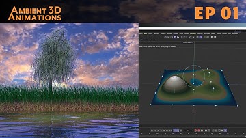 EP 01 Cinema 4D tfTerrain Tutorial for Pond scene | TerraformFX Insydium tfGrid tfNoise