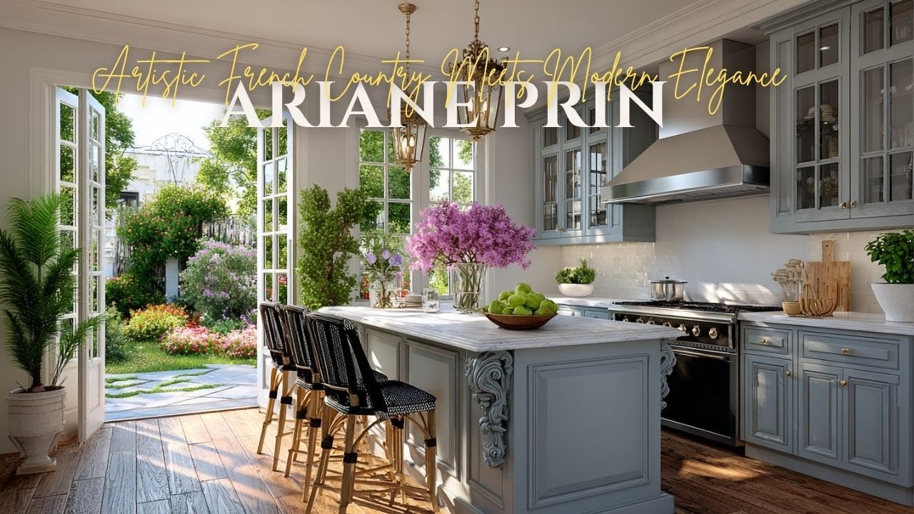 Ariane Prin Rustiles Ariane Prin’s Artistic French Country Kitchen Vintage Meets Modern ...