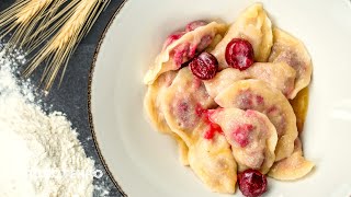 That's how dumplings with cherries! Kefir dough recipe | Ukrainian cuisine | Ievgen Klopotenko