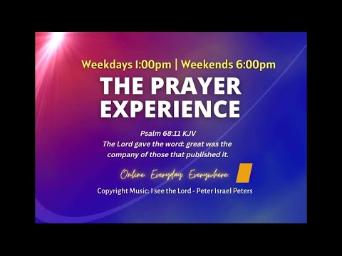 Prayers for the Nations | The Prayer Experience Live | Friday 3rd April 2026 | 1:00PM (GMT)