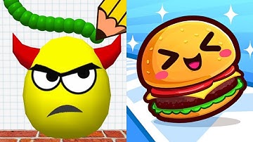 Draw To Smash VS Food Run || BrainStorm Walkthrough || Max Gameplay || EP78