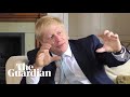 Boris Johnson says he makes models of buses to relax