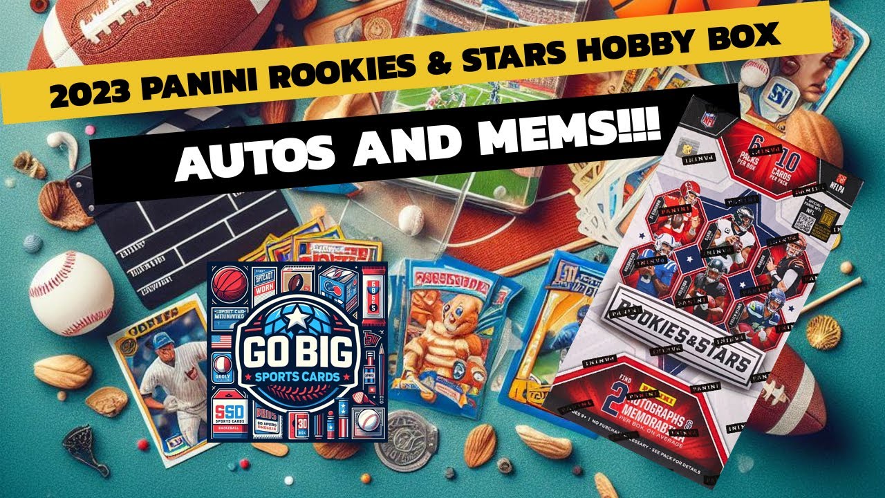Exclusive Peek: 2023 Panini Football Rookies & Stars Hobby Box Break!