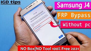 samsung j4 frp bypass | sm-j400f android 10 google account bypass | Without PC  2021