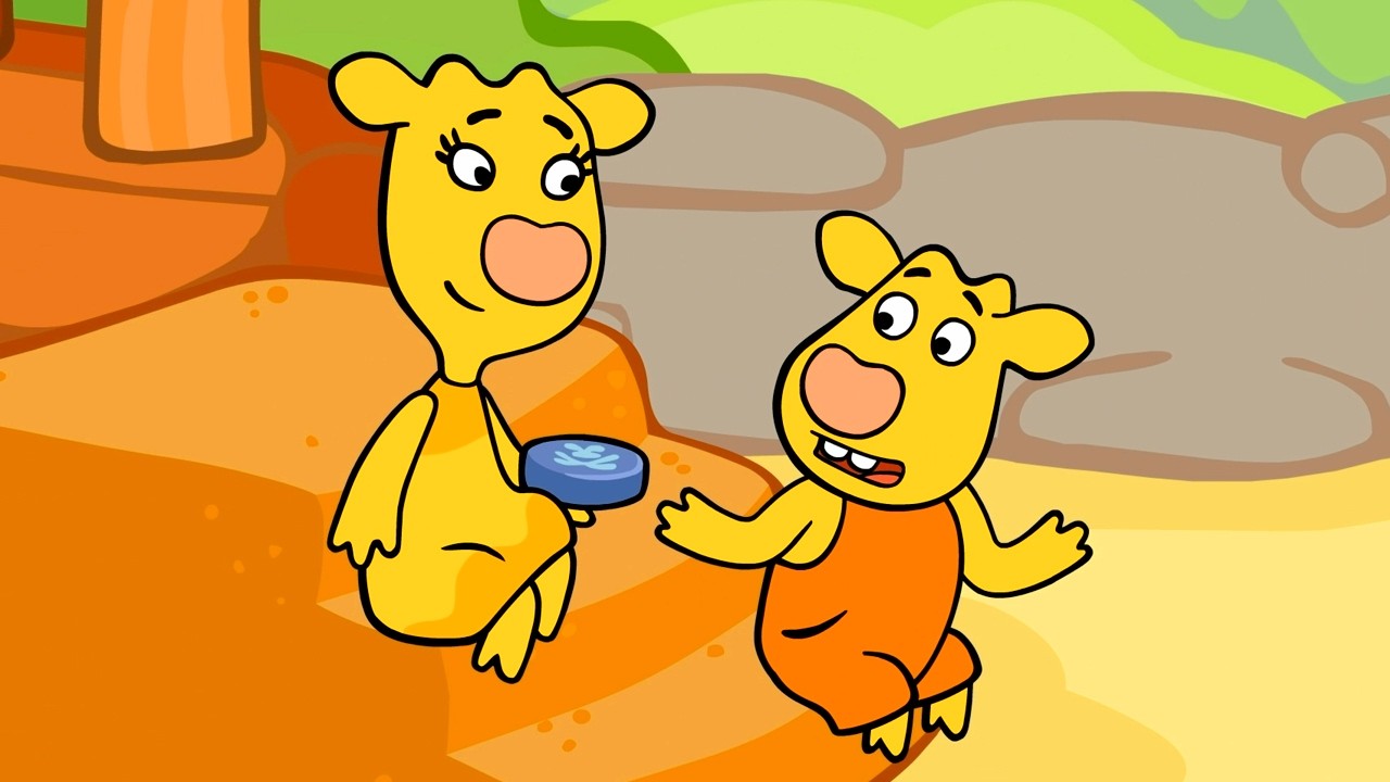 أورانج مو بقرة  – ألعاب مع الأصدقاء – الرسوم التعليمية للأطفال