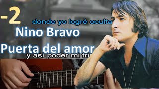 (-2) Puerta del amor - Nino Bravo - KaraokeGuitar