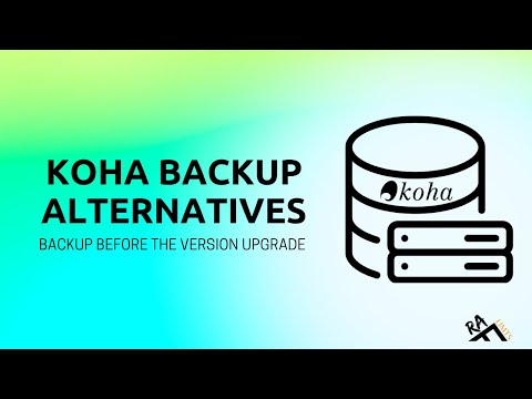 Koha backup &