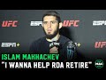 Islam Makhachev on RDA: 'Conor slap him, he do nothing. He's old. I wanna help him retire.'