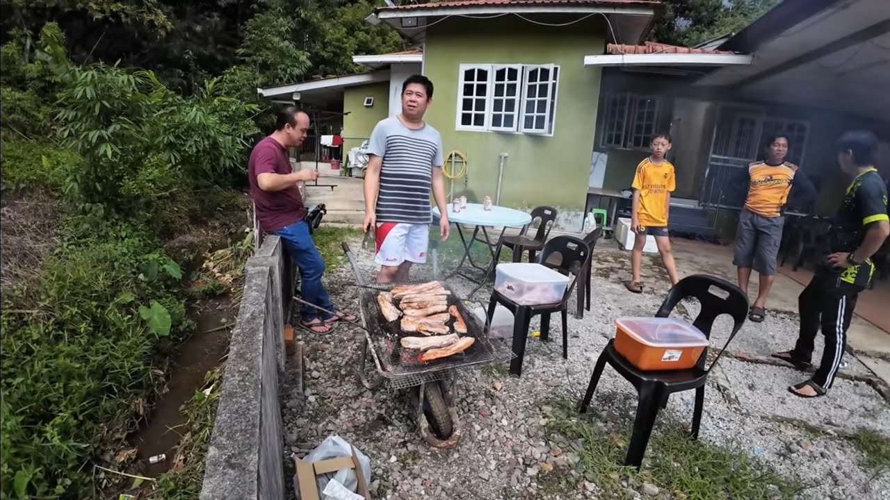 COD LANYIH 80 LEBIH BUNGKUS//LAS2 ALU BBQ RUMAH KAZEN DI KPG PUNAU SIBURAN//TERPAKSA GA MINUM