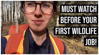 What to expect in your FIRST wildlife biology job & mistakes to avoid // Career Series