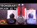Tronsmart Splash vs Tronsmart T4. Выбираем лучшую компактную блютуз колонку!
