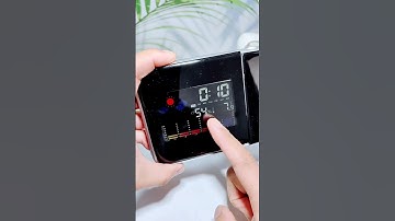 Projection Clock | Time on Wall + Alarm + Weather | Smart Bedside Gadget ⏰✨