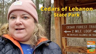 Cedars of Lebanon State Park @HappyTrailsHiking