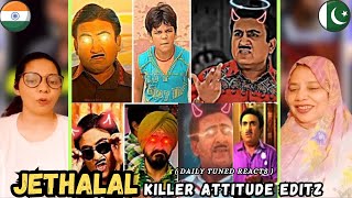 Jethalal Full Atude Videos Tmkoc Killer Atude Jethalal Thug Life Pt 3 Stani React