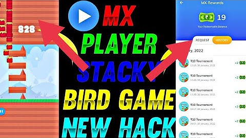 30 January 2022Mx player stacky bird hack trick || Mx player game hack trick today