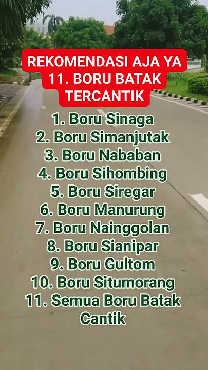 Boru Batak Memang Cantik Inilah Boru Batak yang canti cantik