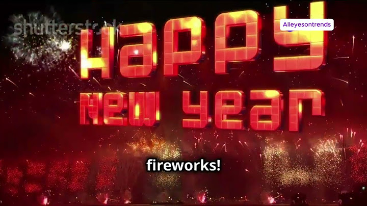New Year's 2025: Dubai puts on stunning fireworks show at the Burj Khalifa
