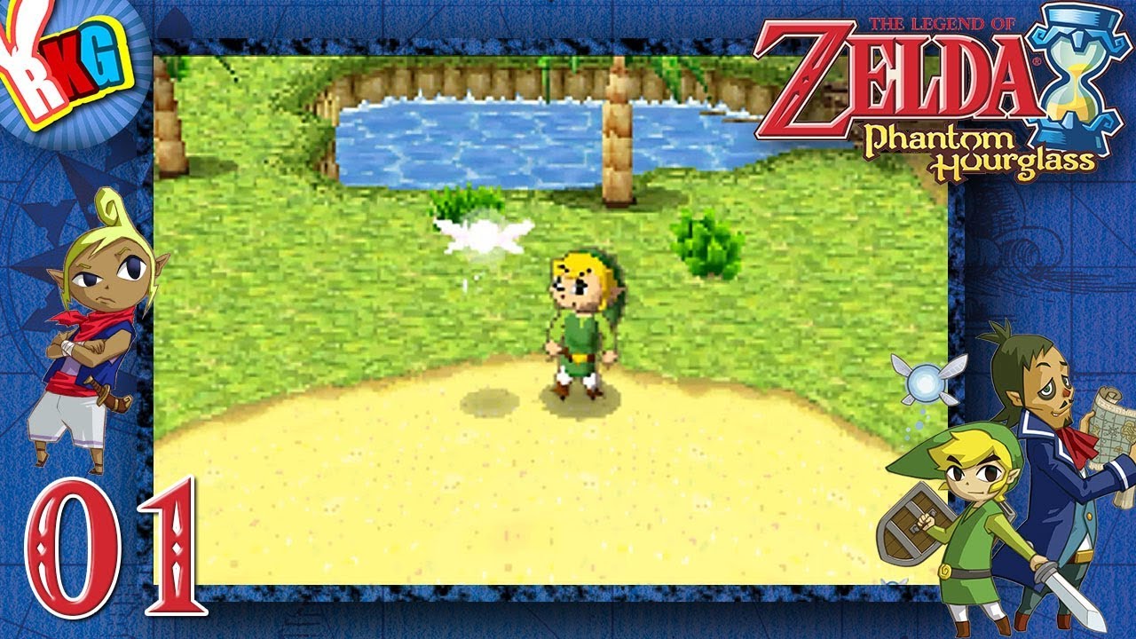 The Legend of Zelda Phantom Hourglass #01 El Barco Fantasma ☠ - YouTube