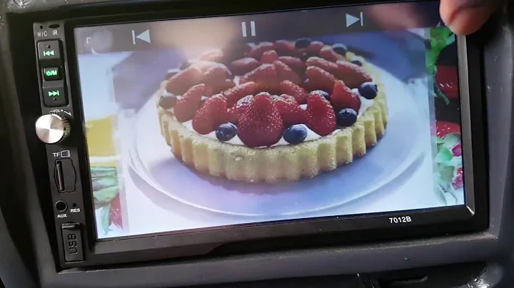 Head Unit : How to Adjust FADE in Double din 7012B