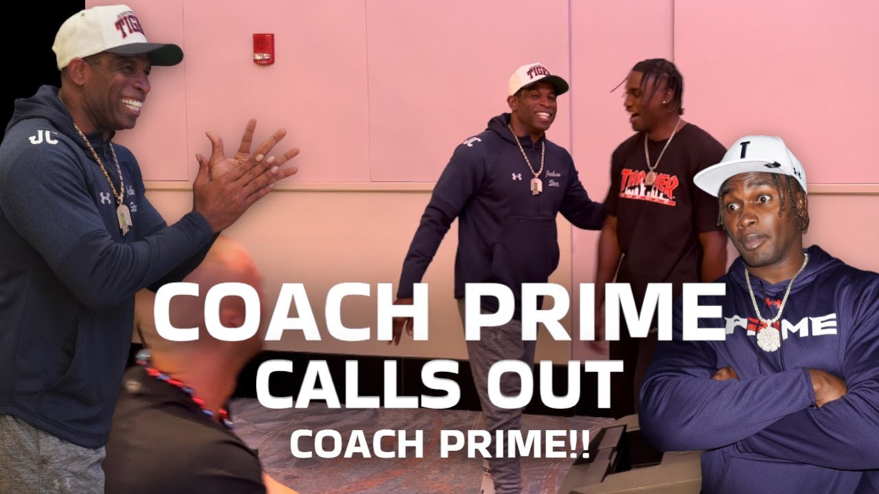 When Coach Prime calls out Coach Prime!🤣(THADDBOII meets Coach Prime