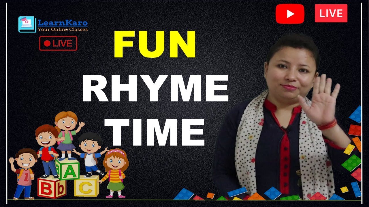 🔴FUN RHYME TIME FOR KINDERGARTEN 🔴 YouTube