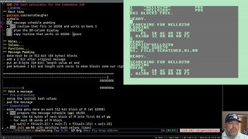 Commodore 128 Assembly #39: SHA-256 part 8