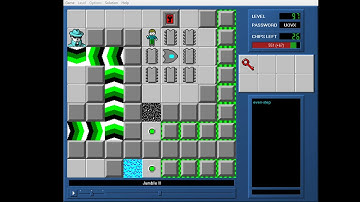 CCLP3 level 97 solution - 484 seconds