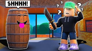 I Trolled The Server As PROPS In Murder Mystery 2... (ROBLOX)