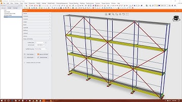 SCAFFOLDING DESIGN AND DRAWING IN PROTA STRUCTURE SUITE 2016