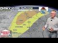 Friday PM 5/15 forecast. Watching our severe threat increase over the next several days.