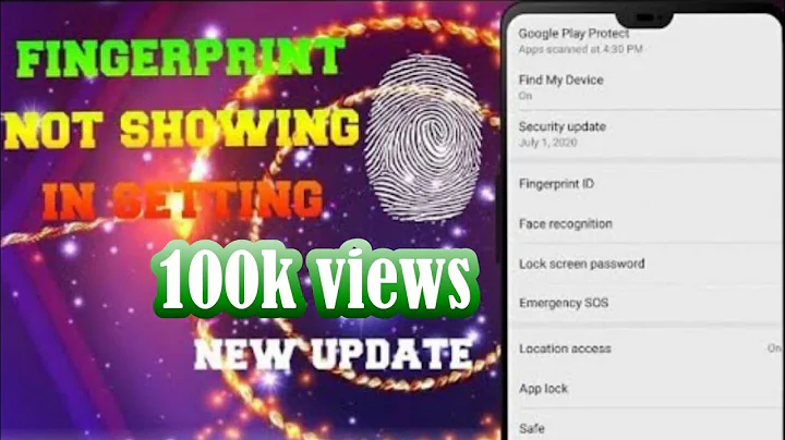 Huawei Mobile Fingerprint Option Missing || All Huawei Model Fingerprint Not Showing On Setting