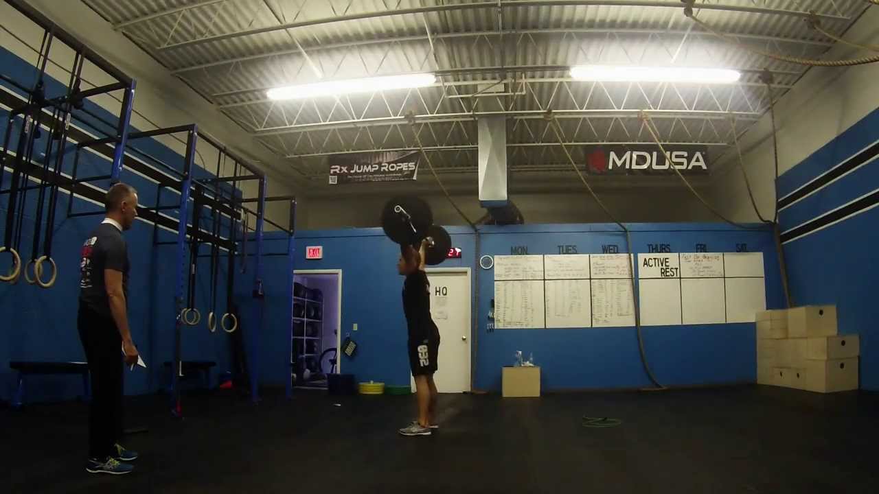 Scott Panchik CrossFit Open WOD 14.1