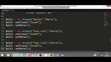 POO EN PHP: Creación de la clase ALUMNO (2 PARTE)