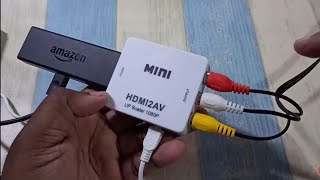 How to Convert Old CRT / LCD / LED TV into Android Smart TV using Amazon Fire TV Stick / Mi TV Stick