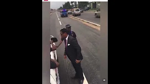 Watch moment Oseni Rufai threatens to call Lagos governor over arrest